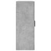 vidaXL seinakapp, betoonhall, 69,5 x 34 x 90 cm