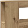 vidaXL LED-peats, Artisan Oak 160x18,5x103,5 cm insenerpuit