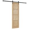 vidaXL Libisev uks ORKDAL Naturaalne 61 x 198,5 cm Toekas m&auml;nnipuit