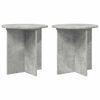 vidaXL Taimede alus 2 tk Betoonhall 40 x 40 x 40 cm Tehispuit
