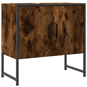 vidaXL valamukapp, suitsutatud tamm, 60x33x60 cm, tehispuit