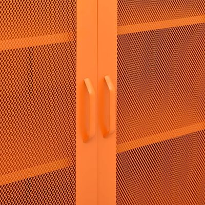 vidaXL hoiukapp, oranž, 80 x 35 x 101,5 cm, teras