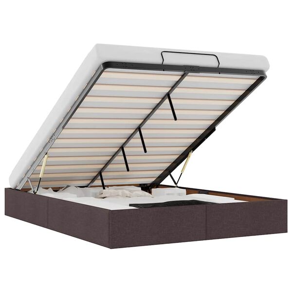 vidaXL Ottomani voodiraam ilma madratsita, 140x190 cm, kangas