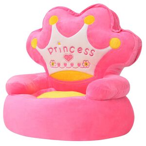 vidaXL pl&uuml;&uuml;sist lastetool "Princess", roosa