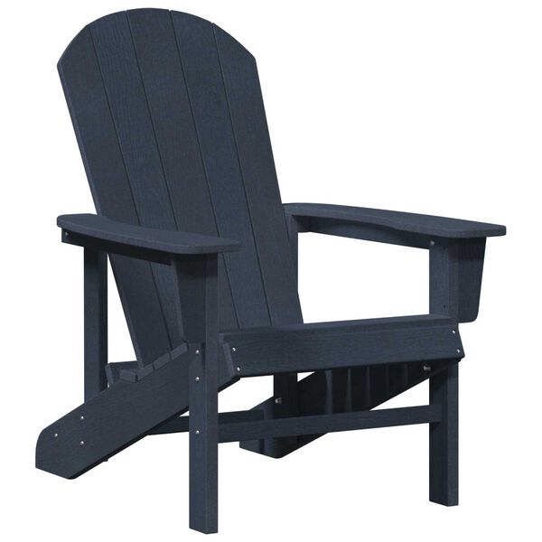 vidaXL Adirondack tool Mereväesinine 74 x 82 x 92cm HDPE