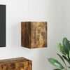 vidaXL TV Seina Kapp Suitsetatud tamm 30 x 31 x 40 cm Tehispuit
