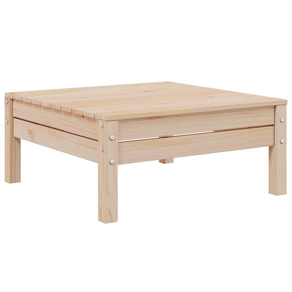 vidaXL 3-osaline aiadiivanikomplekt kreemjate patjadega, m&auml;nnipuit