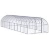vidaXL kanakuut, 3 x 10 x 2 m, tsingitud teras