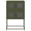 vidaXL Highboard Olive Green 68x39x107 cm Teras