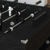 vidaXL Foosball laud Must Tamm 146,5 x 74 x 85 cm Tehispuit