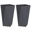 vidaXL Taimekast 2 tk Antratsiit 40 x 40 x 75 cm Teras