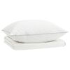 vidaXL 90% hane suled eemaldatav komplekt FULDA 2 pcs 137 x 200 cm