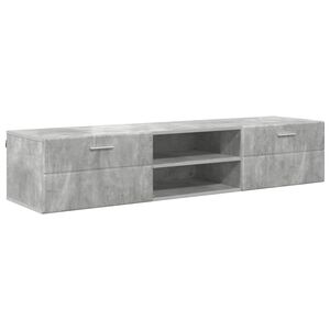 vidaXL Puidust kapp Kergelt l&auml;ikiv valge 150 x 39 x 30 cm Tehispuit