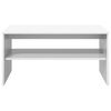 vidaXL Kohvilaud Valge 80 x 50 x 40 cm Tehispuit
