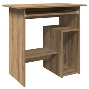 vidaXL kirjutuslaud Artisan Oak 80x45x74 cm Engineered Wood