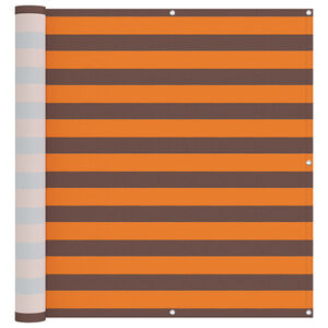 vidaXL R&otilde;du Eesriie Oranž ja pruun 110 x 200 cm Oxfordi kangas