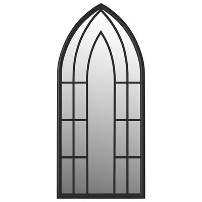 vidaXL peegel, must, 70x30 cm, raud, toas kasutamiseks