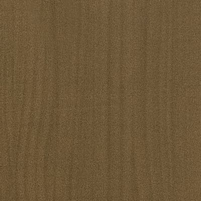 vidaXL öökapp, meepruun, 35,5x33,5x41,5 cm, männipuit