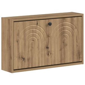 vidaXL Seinale kinnitatav jalan&otilde;ude kapp ALKMAAR 71 x 17 x 43 cm