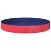 vidaXL Koera bassein Punane &Oslash;300 x 38 cm Paks PVC