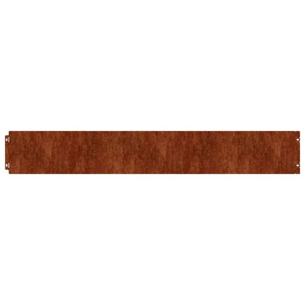 vidaXL murupiirded 50 tk, 15x103 cm, painduv Corten teras