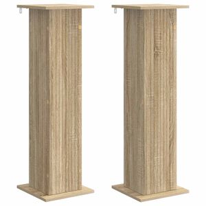 vidaXL Taimede alus 2 pcs Sonoma tamm 30,5 x 30 x 100,5 cm Tehispuit