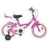 vidaXL Laste Bike 14 Tolli 3-5 Aastat Roosa