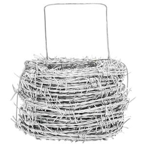 vidaXL Aiav&otilde;rk H&otilde;bedane 50 m Kuumtsingitud teras