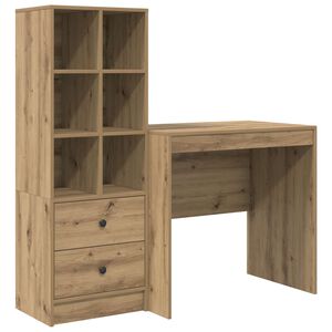 vidaXL Laud K&auml;sit&ouml;&ouml;puu 125,5 x 50 x 127 cm 2 tk