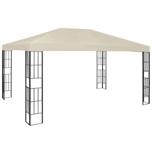 vidaXL varjualune 3 x 4 m, kreemjasvalge