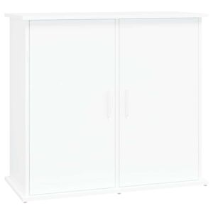 vidaXL akvaariumi alus, valge, 81 x 36 x 73 cm, tehispuit