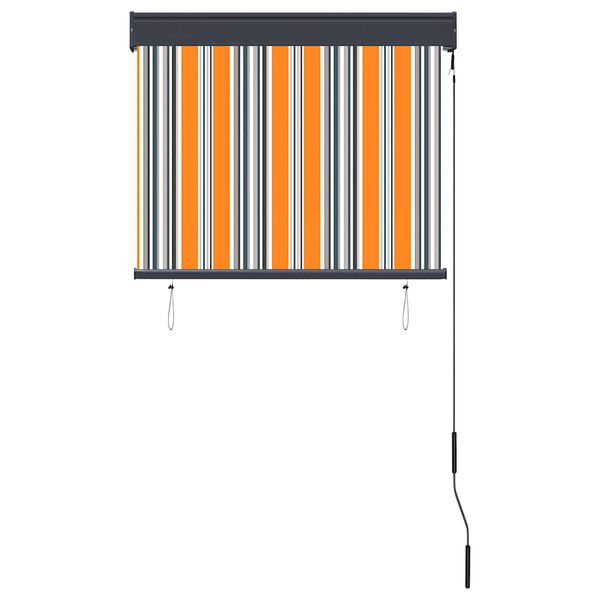 vidaXL v&auml;liruloo 80 x 250 cm, kollane ja sinine