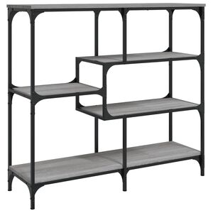 vidaXL konsoollaud, hall Sonoma tamm, 103x32x95 cm, tehispuit