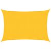 vidaXL p&auml;ikesepuri 160 g/m&sup2; ristk&uuml;lik, kollane , 2x2,5 m, HDPE