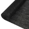 vidaXL privaatsusv&otilde;rk, must, 1 x 25 m, HDPE, 150 g/m&sup2;