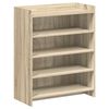 vidaXL Kinga kapp Sonoma tamm 73,5 x 36 x 92 cm Tehispuit