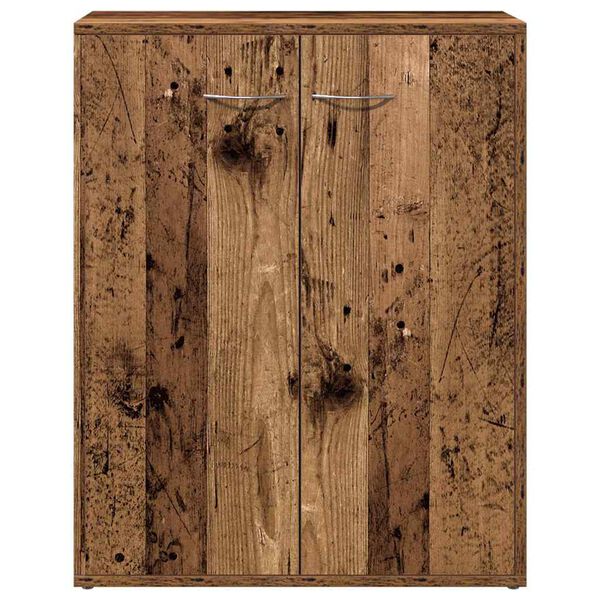vidaXL puhvetkapp Old Wood 60x30x75 cm Engineered Wood