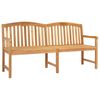 vidaXL K&auml;handatud Roosibank 150 x 60 x 90 cm Tugev teakpuit Naturaalne