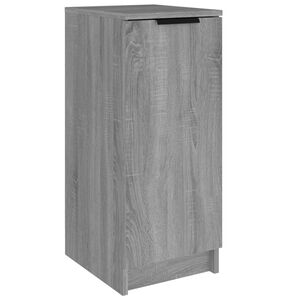 vidaXL jalatsikapp, hall Sonoma tamm, 30x35x70 cm, tehispuit