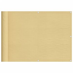 vidaXL r&otilde;dusirm, liivakarva, 75x300 cm, 100% pol&uuml;ester oxford