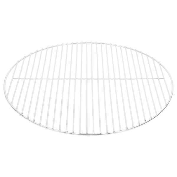 vidaXL &uuml;mmargune grillrest, &Oslash;54 cm, 304 roostevaba teras