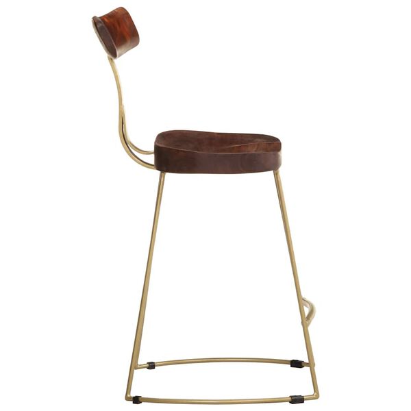 vidaXL baaripukid, 2 tk, 49x43x79 cm, mangopuit