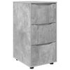 vidaXL Hoiukapp Betoonhall 40 x 48 x 81 cm Tehispuit