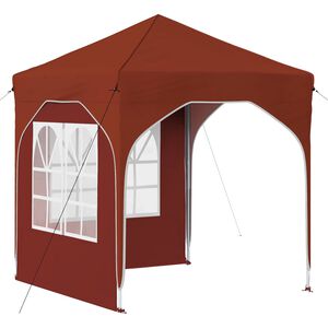 vidaXL &Uuml;hepuuline peotelk 192 x 192 x 245 cm Terrakota
