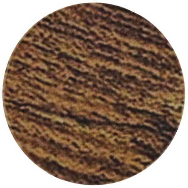 vidaXL Kleebis kruvi kate 12 pcs Suitsetatud tamm &Oslash; 20 x 0,5 mm