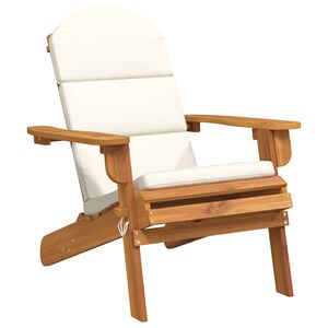 vidaXL Adirondack aiatool patjadega, akaatsiapuit
