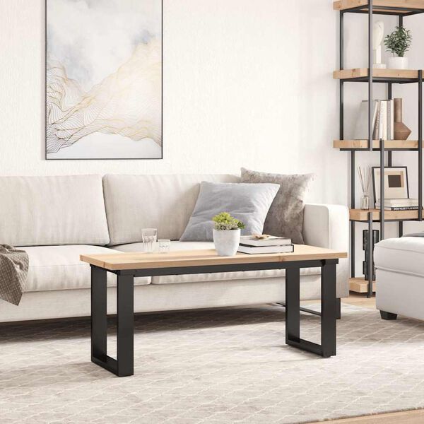 vidaXL lauaplaat 110x40x2,5 cm ristk&uuml;lik m&auml;nnipuit