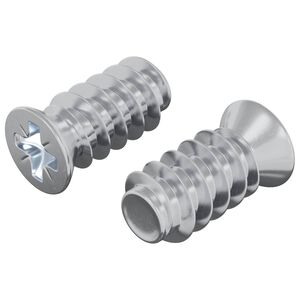 vidaXL Kinnitus 2 pcs H&otilde;bedane M6 x 12 mm Raud