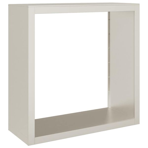 vidaXL K&uuml;ttepuude riiul 100x40x100 cm ilmastikukindel teras