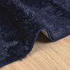 vidaXL k&otilde;rge narmaga Shaggy vaip, NAVARRA, tumesinine, 160x230 cm